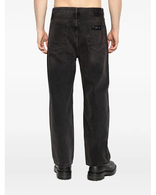 AllSaints Black Lenny Jeans for men