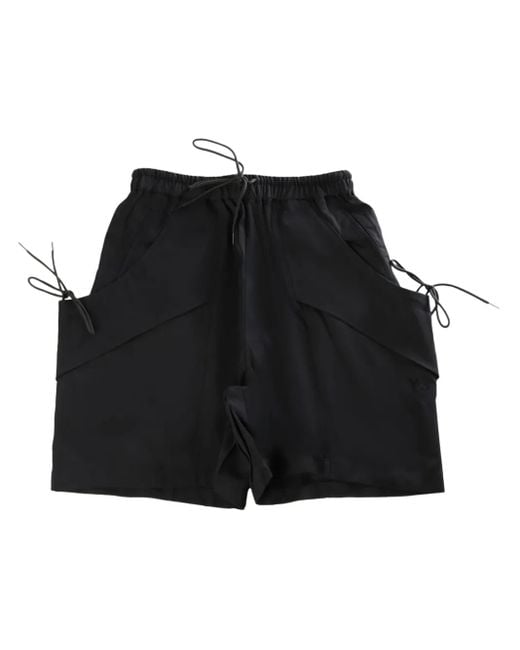 Y-3 Black Shorts Clothing