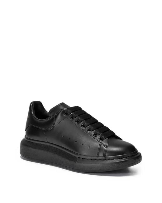 McQueen Black Oversized Sneakers