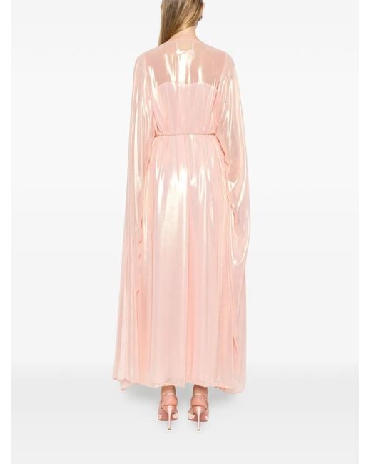 Reem Al Dhaheri Pink Long-Sleeved Kafta
