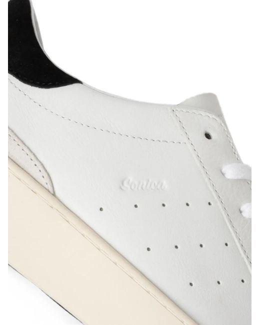 Date White Sonica Leather Sneakers for men