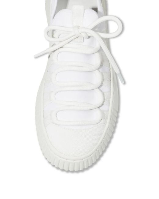 Osklen White Lace-Up Sneakers