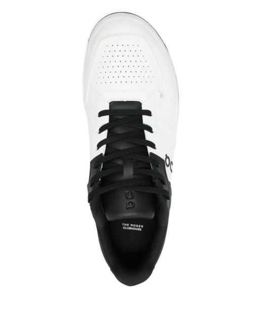 On Shoes Sneakers mit Logo-Print in White für Herren