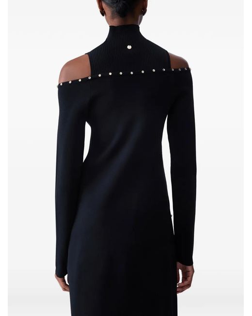 Liu Jo Black Short Knit Dress