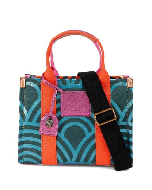 Kurt Geiger Red Small Southbank Eagle-Head Tote Bag