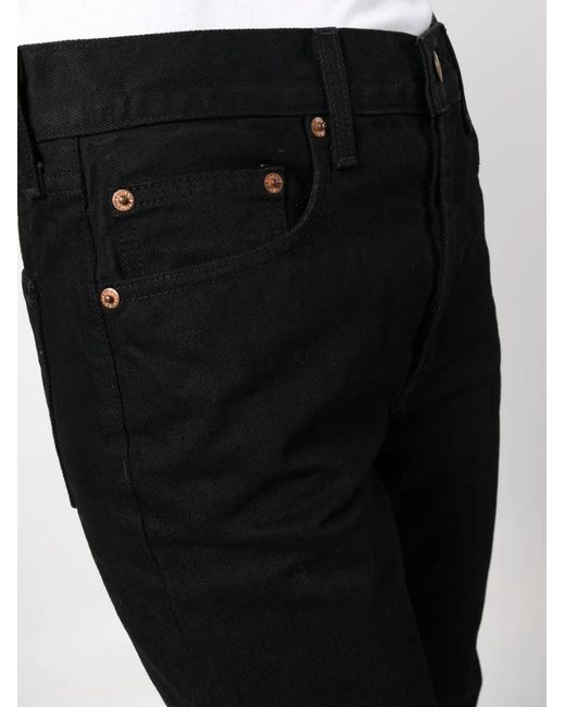 B Sides Black Jean Brit À Coupe Droite
