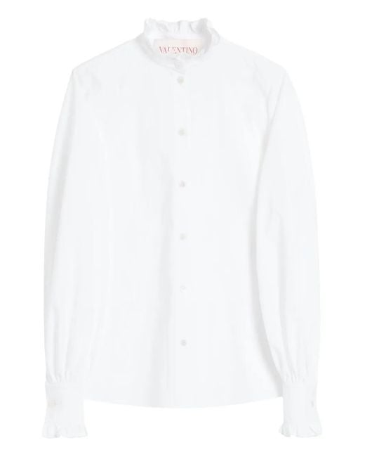 Valentino Garavani White Cotton Shirt