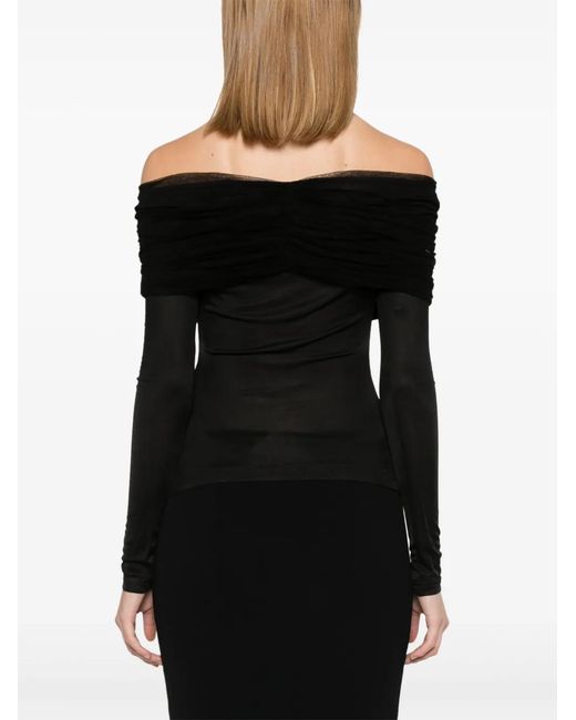 Christopher Esber Black Sonora Top