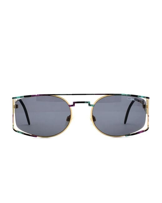 Cazal Blue Square-Frame Sunglasses