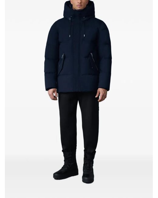 Mackage Blue Graydon Padded Jacket for men