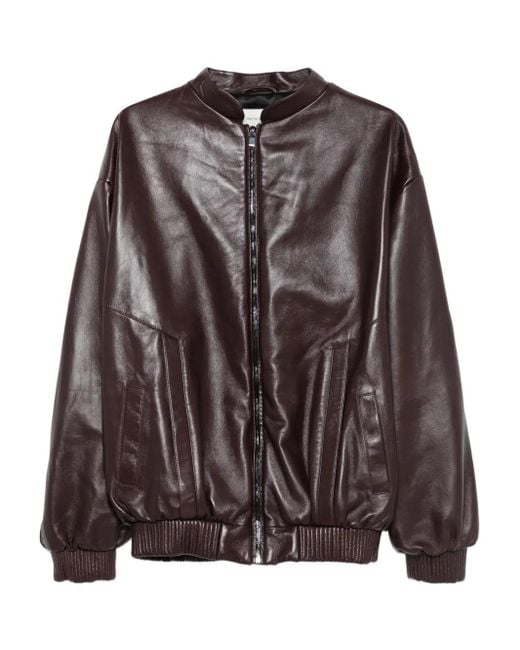 Chaqueta con cremallera Magda Butrym de color Brown