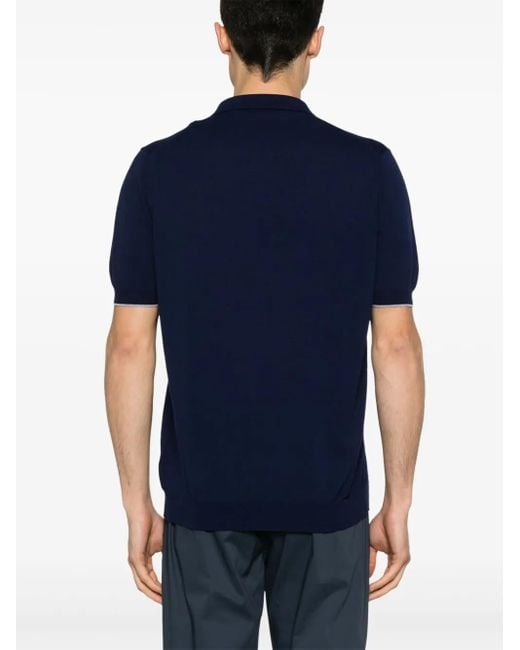 Fay Blue Cotton Top for men