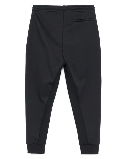 Boss Blue Logo-Patch Track Pants for men