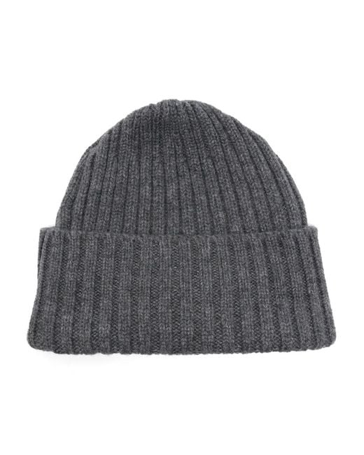 Gorro De Cachemira Fedeli de hombre de color Gray