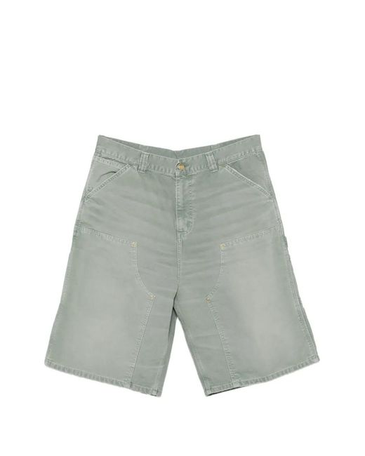 Carhartt Gray Double-Knee Shorts for men