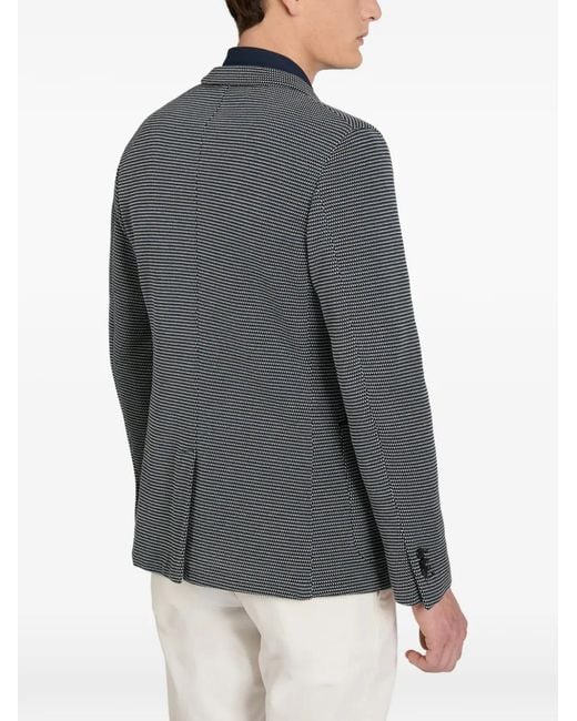Slowear Gray Micro-Patterned Blazer for men