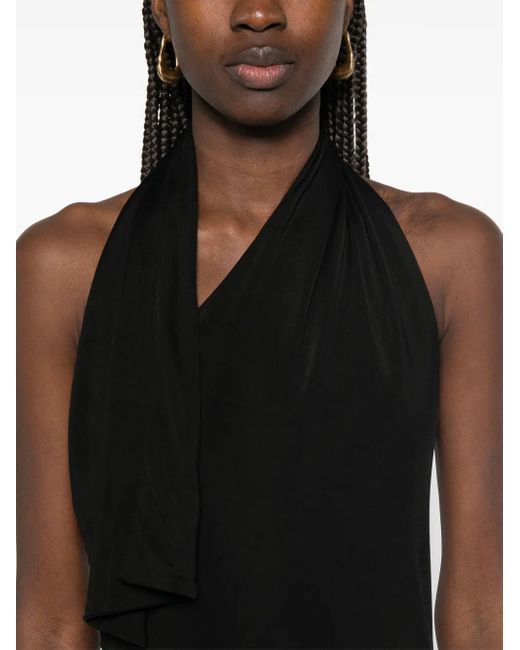 Khaite Roza Maxi-Jurk in het Black