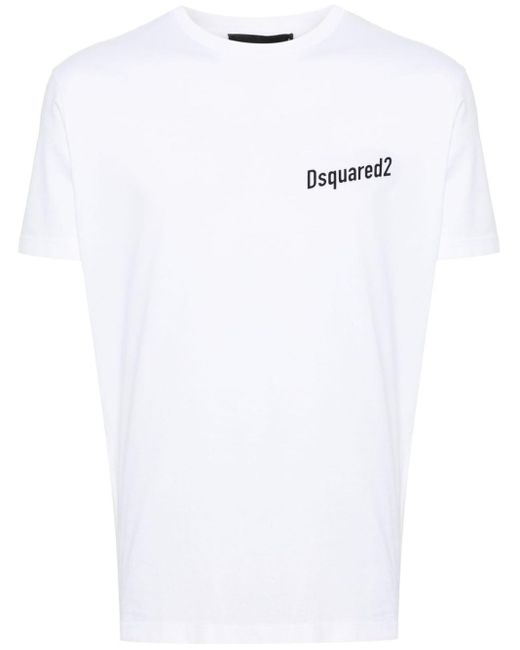 DSquared² Cool Fit T-Shirt in White für Herren