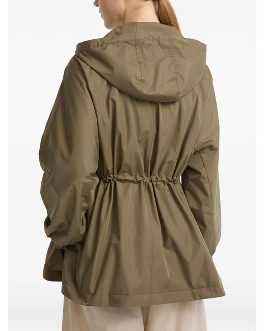 Yves Salomon Natural Hooded Jacket