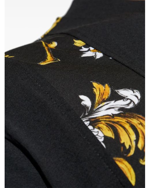 Versace Jeans Couture Black Chromo Couture T-Shirt for men