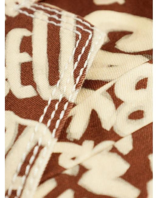 DSquared² Brown Rebel Hibiscus Maggie Jacket
