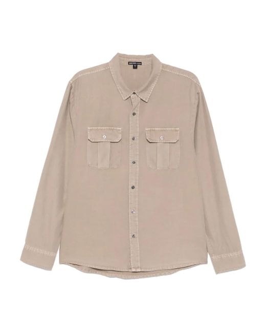James Perse Natural Utility Shirt for men