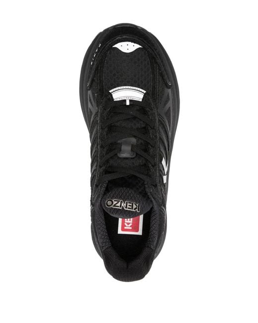 KENZO Black Tech Runner Sneakers for men