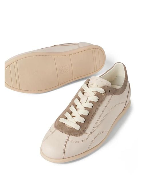 Brunello Cucinelli Pink Sneakers for men