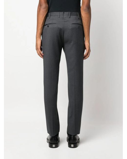 Incotex Gray Skinny Tailored Trousers for men