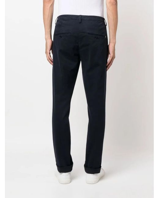 Dondup Blue Gaubert Trousers for men