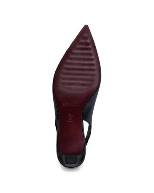 Bernardo Black Maude Slingback Pumps