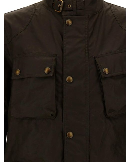 Belstaff Black Fieldmaster Icon Jacket for men