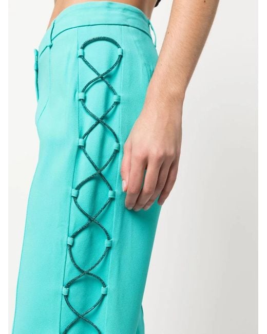 GIUSEPPE DI MORABITO Blue Gerade Hose