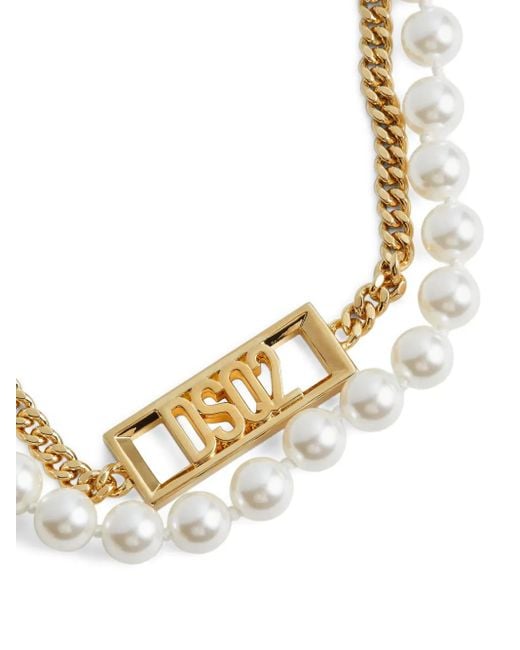 DSquared² Metallic Dsq2 Bracelet for men