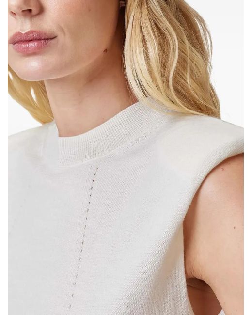 AllSaints White Kayla Top