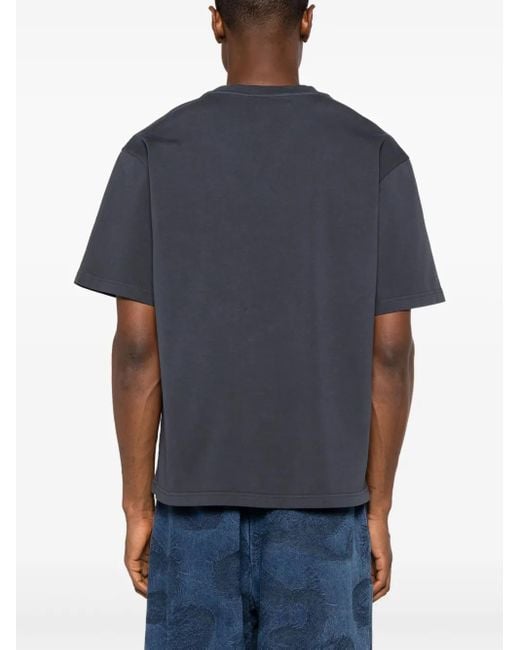 Feng Chen Wang T-Shirt Mit Foto-Print in Blue für Herren