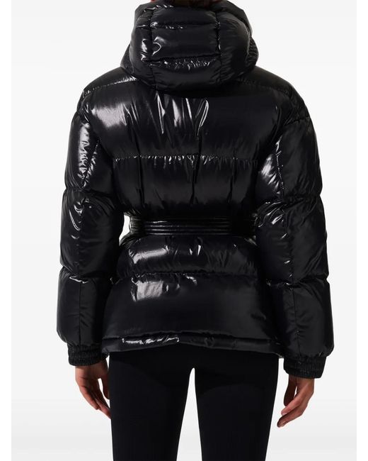 Perfect Moment Black Belted Down Ski Jacket