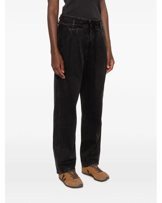 Isabel Marant Black Ilsa Drawstring Jeans