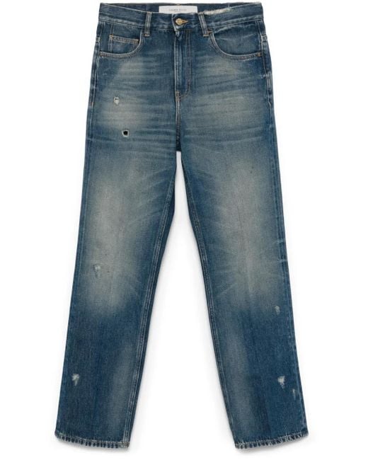 Golden Goose Deluxe Brand Blue Distressed Effect Journey Jeans