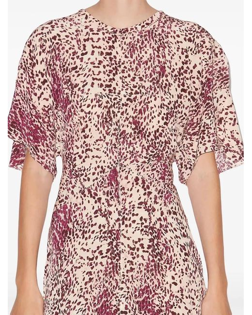Isabel Marant Purple Keany Dress