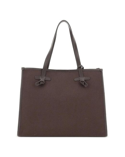MARCELLA CLUB Brown Large Marcella Tote Bag