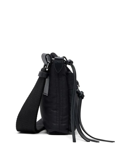 Maison Margiela Black Zip-Up Cross Body Bag Bag