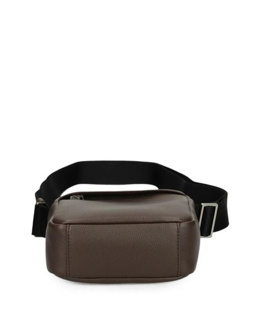 Borsa Messenger Con Logo di Calvin Klein in Black da Uomo