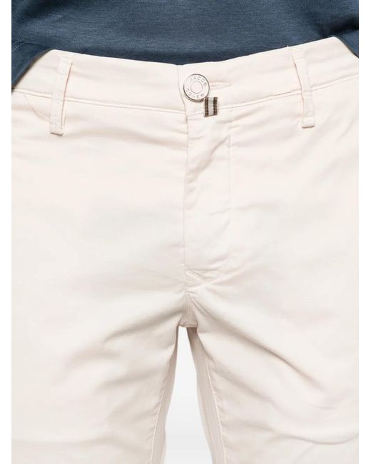 Jacob Cohen White Pantalone Slim Fit Bobby for men