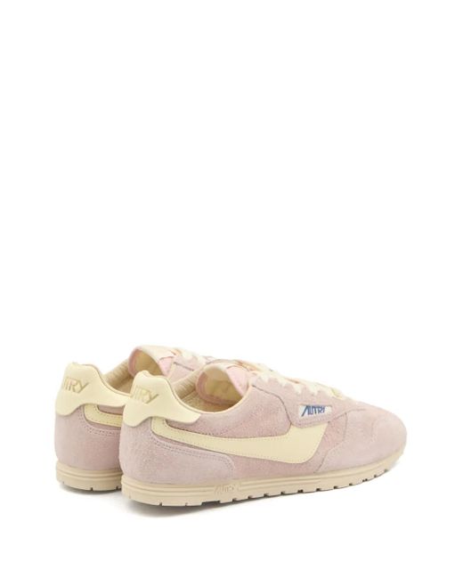Autry Pink Windspin Sneakers