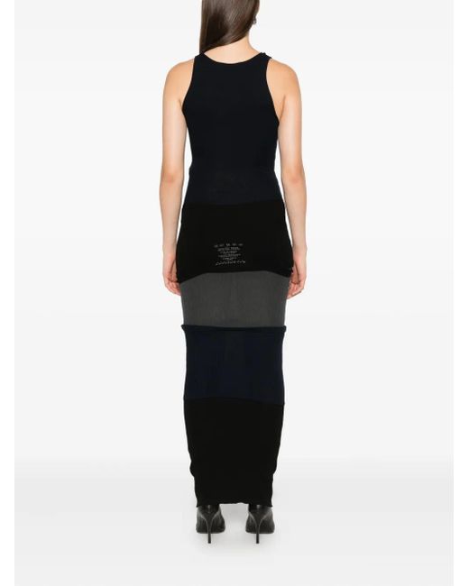 Balenciaga Black Ärmelloses Maxikleid