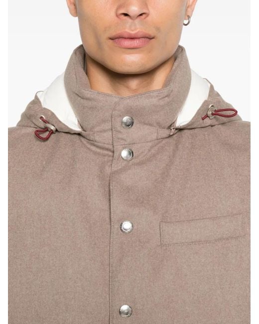 Brunello Cucinelli Natural Gilet for men
