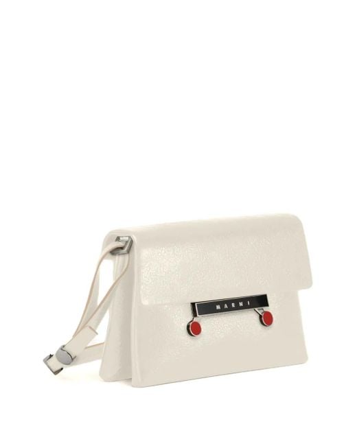 Marni Natural Small Envelope Structured Cross Body Bag