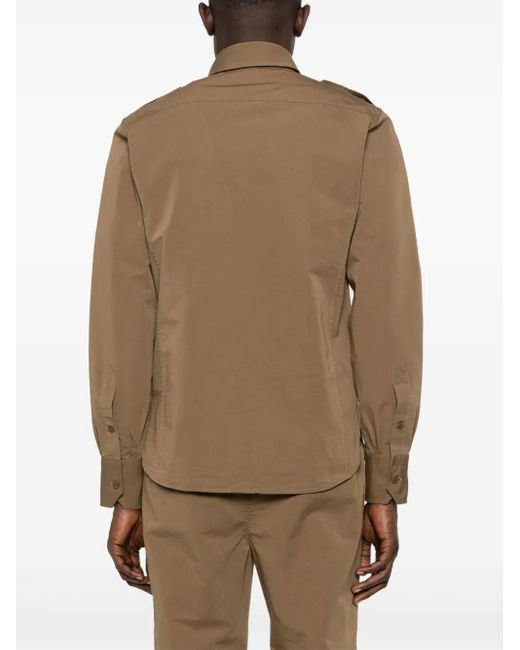 Tom Ford Natural Poplin Shirt for men