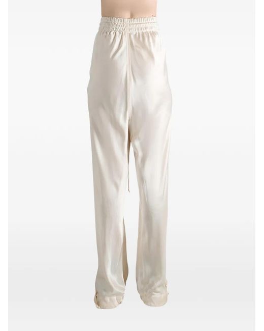 Yehuafan Natural Drawstring Trousers